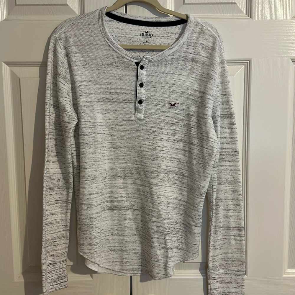 Men’s Hollister‎ white Henley size small
